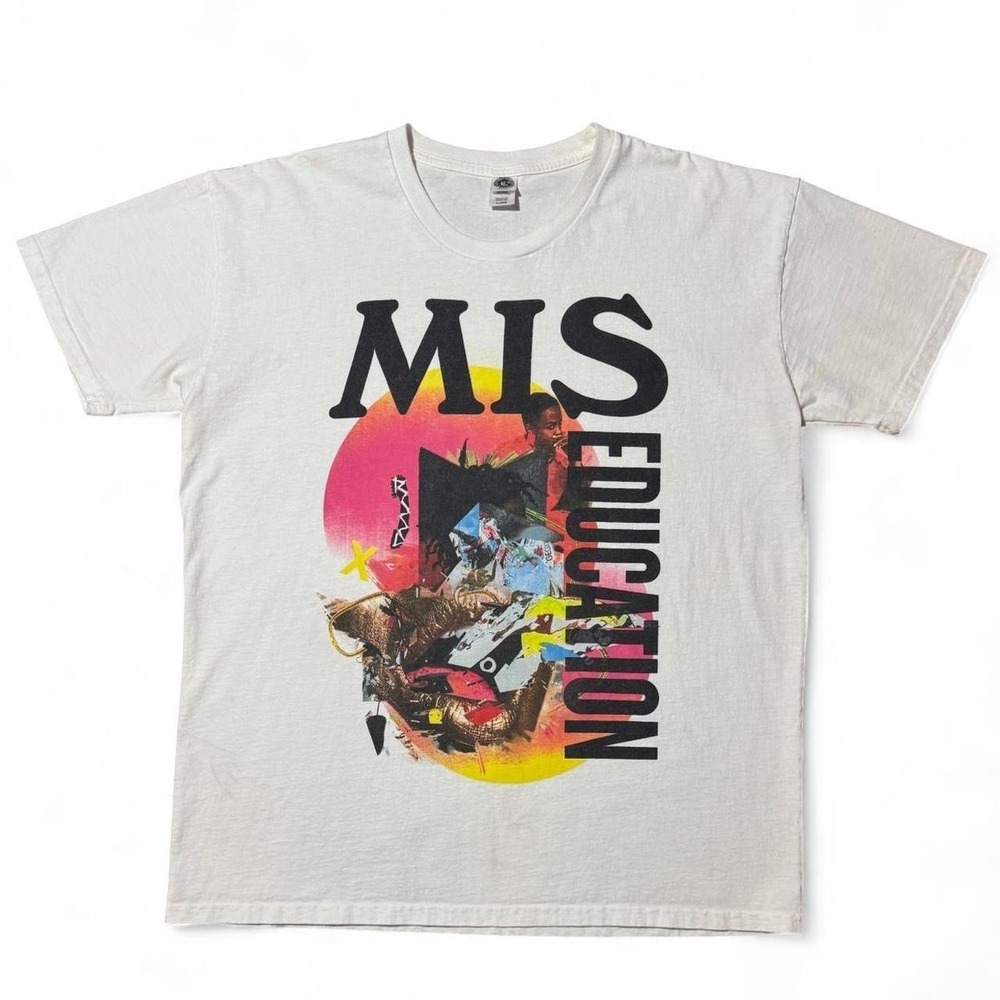Vintage The Miseducation of Lauryn Hill Hiphop Music Album T-shirt XL 24x30